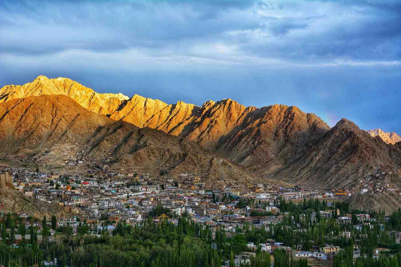Leh → Nubra Valley → Pangong Lake → Hanle → Leh